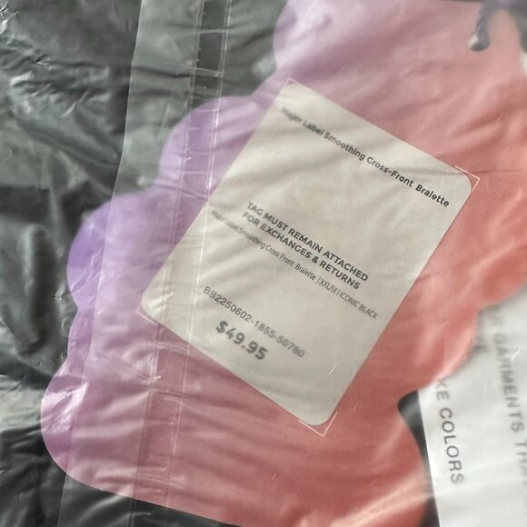 Yitty Cross-Front Bralette Size XXL - Picture 9 of 10